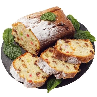 Кекс с изюмом и цукатами Деликатеска 400г-0}