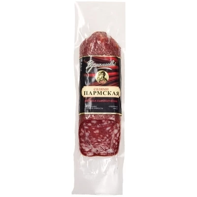 Колбаса сырокопченая Салями Пармская ~400г-0}