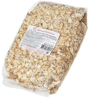 Хлопья смесь Мультизлаковая Деликатеска 400г-1}