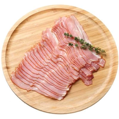 Грудинка сырокопченая Янтарная нарезка Деликатеска 100г-0}