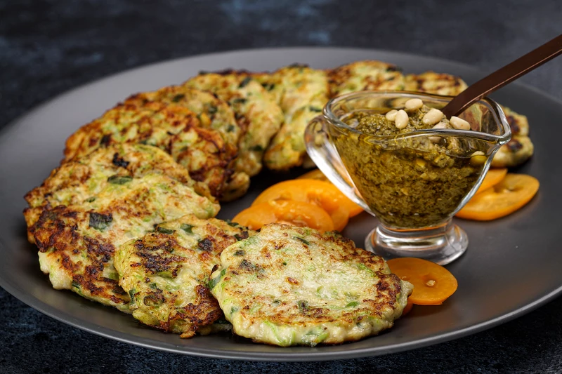 Оладьи из кабачка