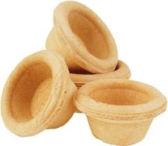 Тарталетки для икры из пресного слоеного теста 27шт