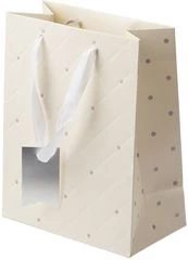 Пакет подарочный пломбирный маленький 1шт