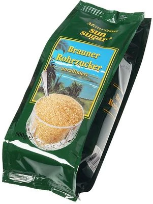 Сахарный песок тростниковый коричневый Sun Sugar Германия 500г-1}
