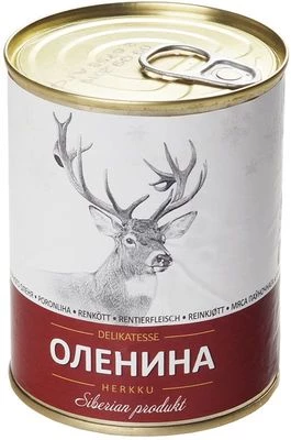 Тушенка из мяса оленя 338г-0}