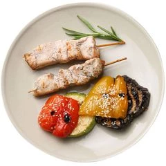 Шашлычки куриные с овощами гриль Деликатеска 225г