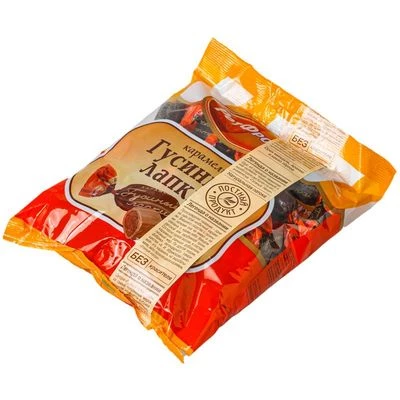 Конфеты карамель Гусиные лапки Рот Фронт 250г-1}