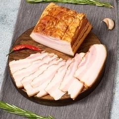 Шпик копченый Деликатеска ~300г 