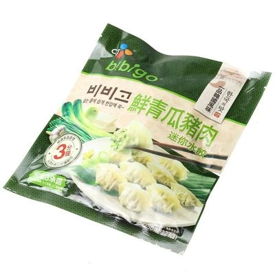 Дамплинги мини со свининой и огурцом Bibigo Китай 250г-1}