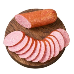 Колбаса полукопченая сервелат Дмитровский из печи Деликатеска ~500г