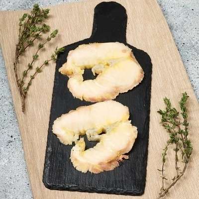 Осетр русский горячего копчения ломтики Деликатеска 100г -1}