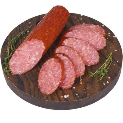 Колбаса с пармезаном сырокопченая ~350г-0}