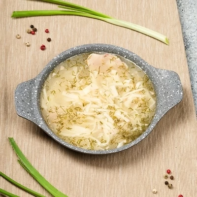 Суп куриный с домашней лапшой по-деревенски Деликатеска 300г-1}