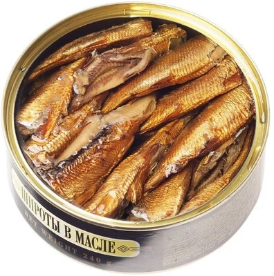 Шпроты в масле из салаки 240г-1}