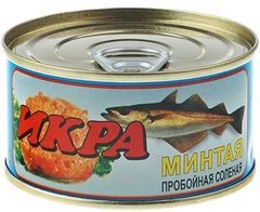Икра минтая 120г