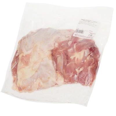 Окорочок цыпленка-бройлера с кожей бескостный ~1кг-1}