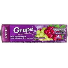 Резинка жевательная Grape Виноград Тайланд 13.5г										