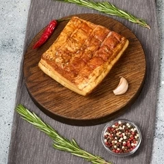 Шпик копченый Деликатеска ~300г 