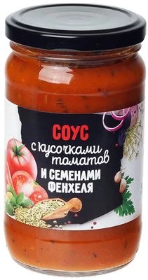 Соус овощной для макарон с томатами и фенхелем 360г-0}