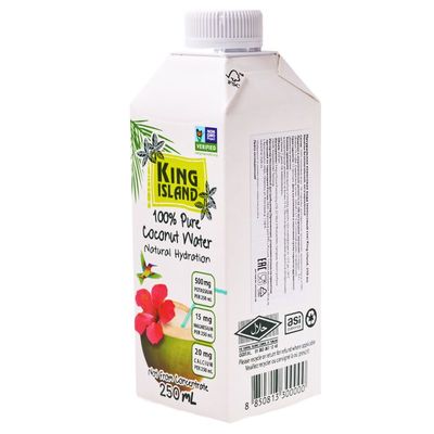 Кокосовая вода King Island 250мл-0}