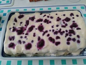 Тирамису с виноградом Изабелла