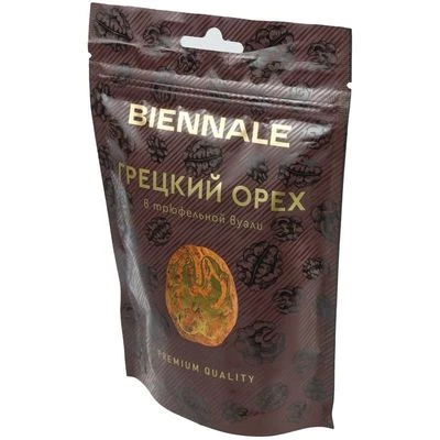 Грецкий орех в молочной шоколадной глазури и трюфельной вуали 100г-0}