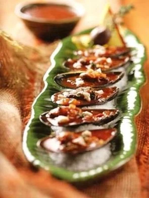 Мидии саганаки