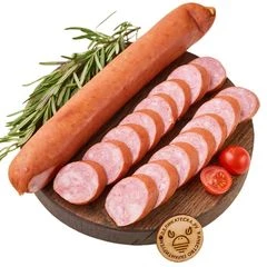 Колбаса варено-копченая домашнего копчения Деликатеска 450г