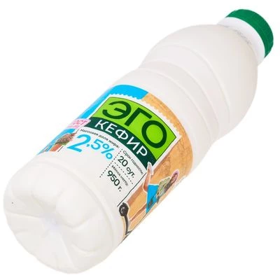 Кефир Эго 2.5% жир. 950г-1}