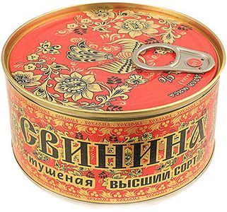 Свинина тушеная ГОСТ 325г