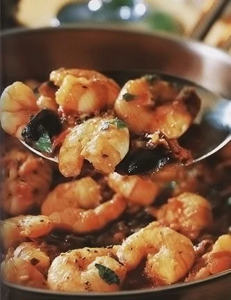 Креветки по-провансальски