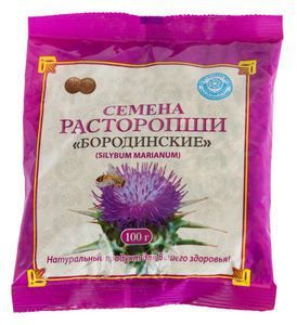 Семена расторопши Цветной 100г