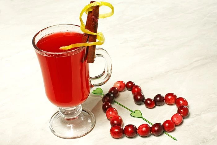 Клюквенно-брусничный напиток