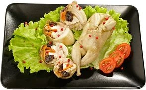 Перепела фаршированные