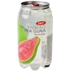 Напиток газированный Sparkling Pink Guava со вкусом розовой гуавы Корея 350мл