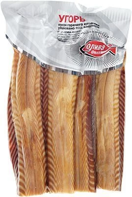 Угорь морской горячего копчения 300г-1}