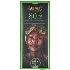 Шоколад горький 80% какао Zaini Италия 75г