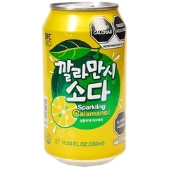 Напиток газированный с соком каламанси Корея 350мл