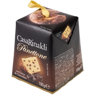 Кулич Классический Panettone Casa Rinaldi 100г-0}