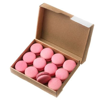 Пирожное макарон Малина Деликатеска 192г-1}