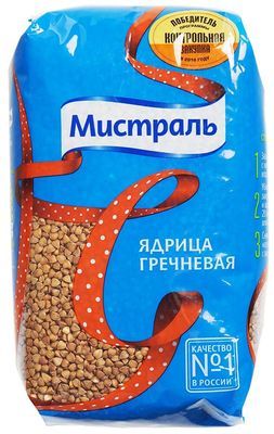 Гречка ядрица Мистраль 900г - купить в Москве по выгодной цене в ...