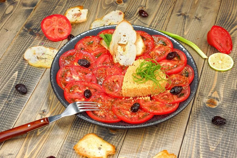 Карпаччо из помидоров