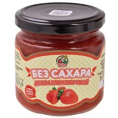 Джем клубничный без сахара 195г