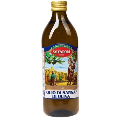 Масло оливковое рафинированное Olio di sansa Premium Италия 1л -0}