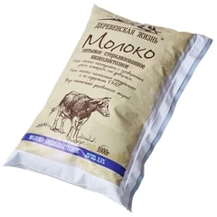 Молоко низколактозное стерилизованное Деревенская Жизнь 3.5% жир. 1л