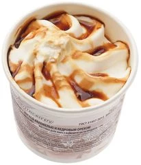 Мороженое пломбир Кедровый орех с карамелью Деликатеска 75г 