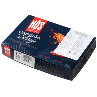 Креветки дикие аргентинские с головой L1 10/20 2кг-0}