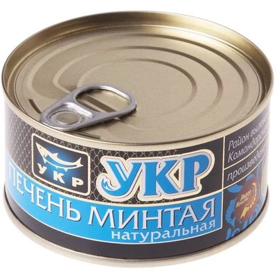 Печень минтая 180г-0}