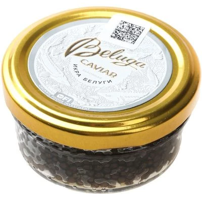 Икра черная белуги забойная 50г-0}