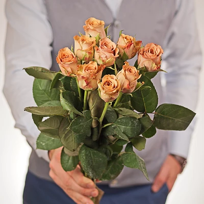 Роза Капучино 1шт-0}